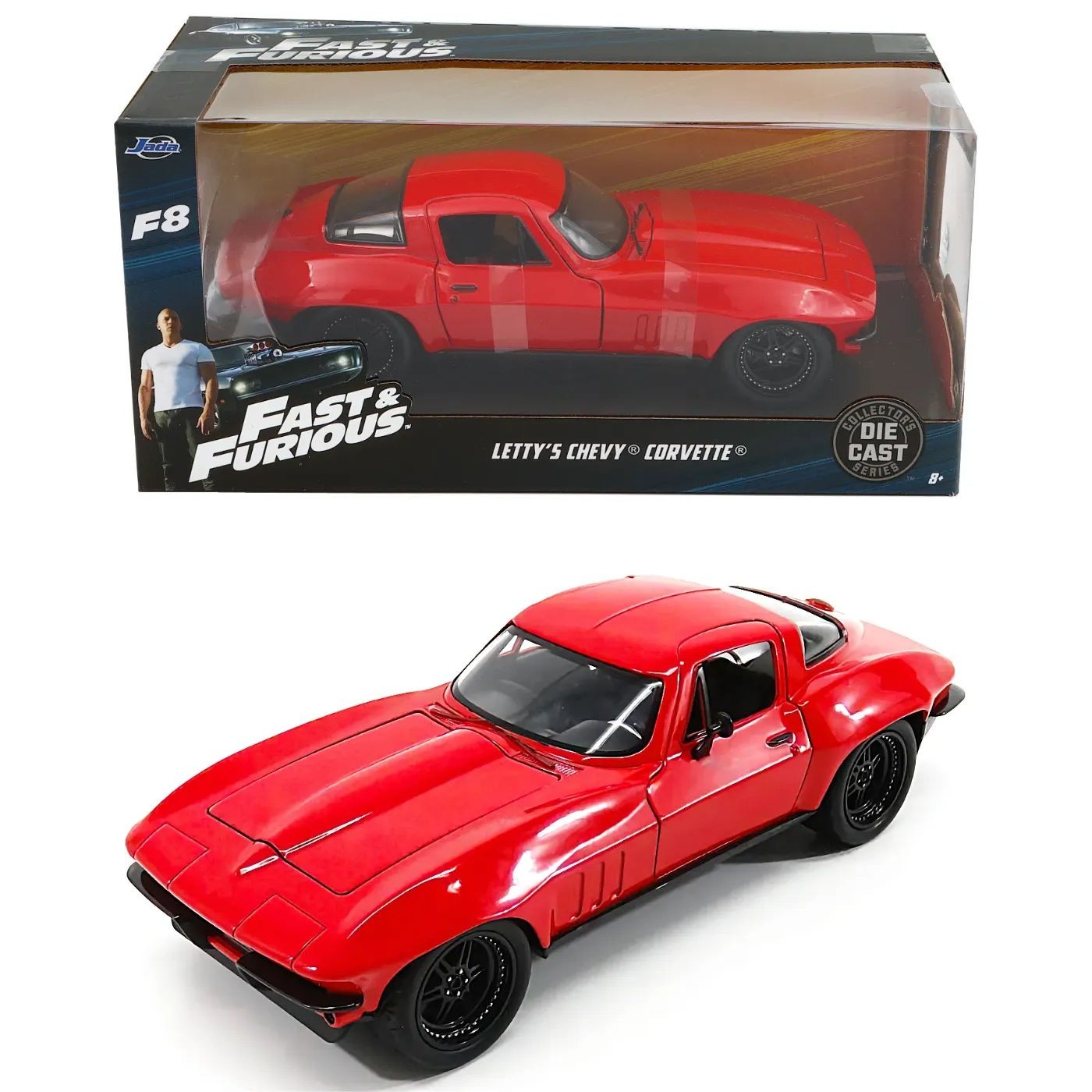Letty's Chevy Corvette - Fast &amp Furious - Jada Toys - 1:24