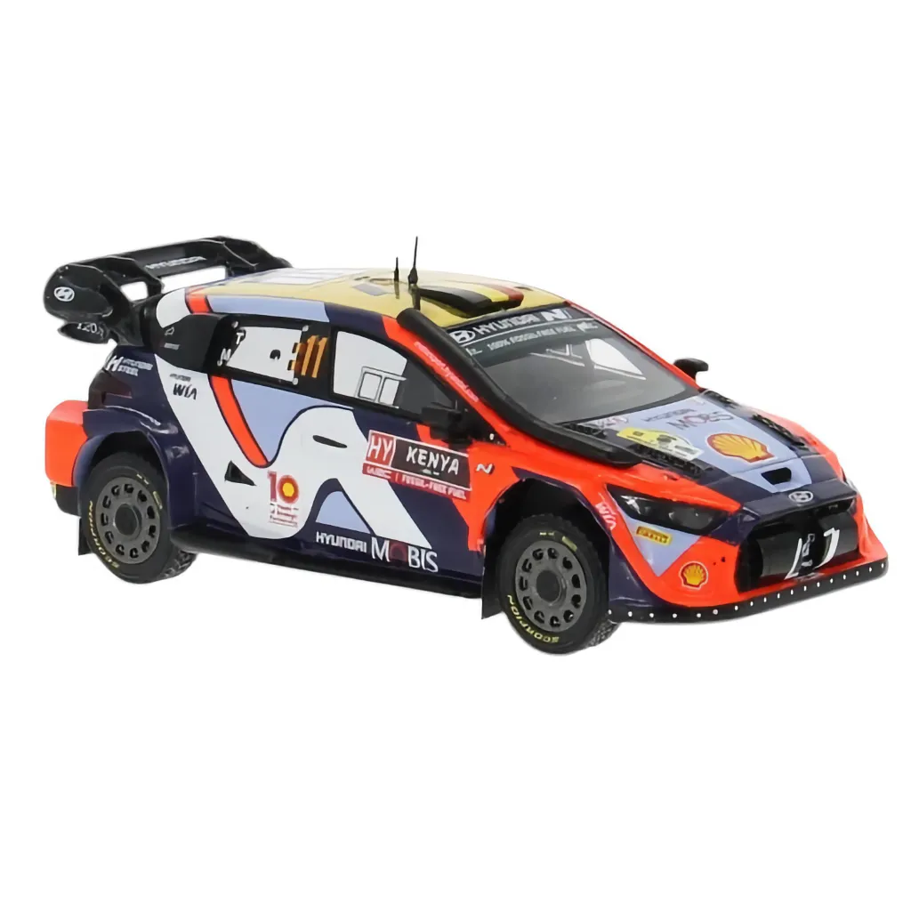 Hyundai i20 N Rally1 - Neuville / Wydaeghe 2024 - Ixo - 1:43